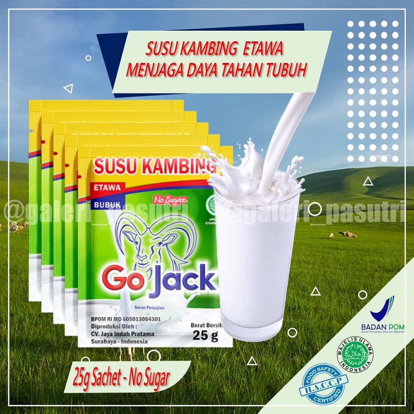 

Goats Milk Susu Bubuk Sachet Minuman Kesehatan Obat Nyeri Sendi Asam Lambung Naik Asma Sesak Nafas
