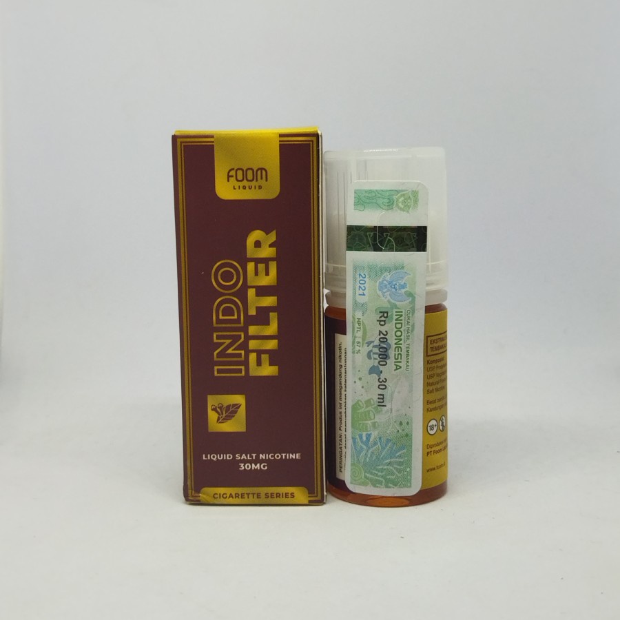 Foom Indo Filter Salt Nic 30ML authentic by Foom Lab