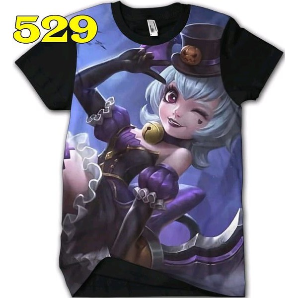 Kaos Mobile Legend NANA GRAVEYARD PARTY Skin Baru 2018