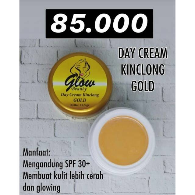 Glow Beauty Day Cream Kinclong Gold