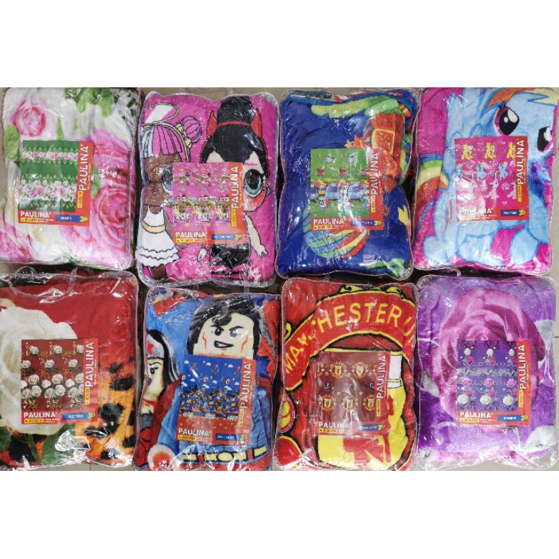 Selimut Bonita Paulina Bulu halus tebal 160x200