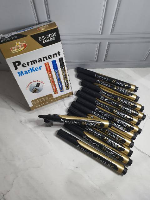 spidol permanen (1box=12pc)/permanent/spidol murah/marker permanent-2