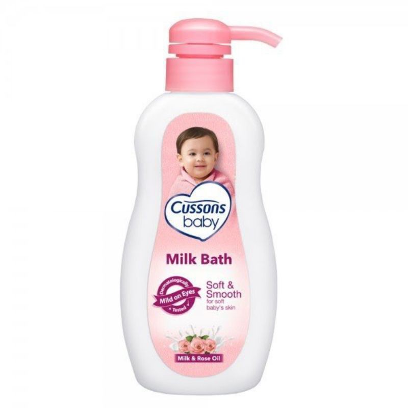 Cussons Baby Milk Bath Soft &amp; Smooth Pump 300ml
