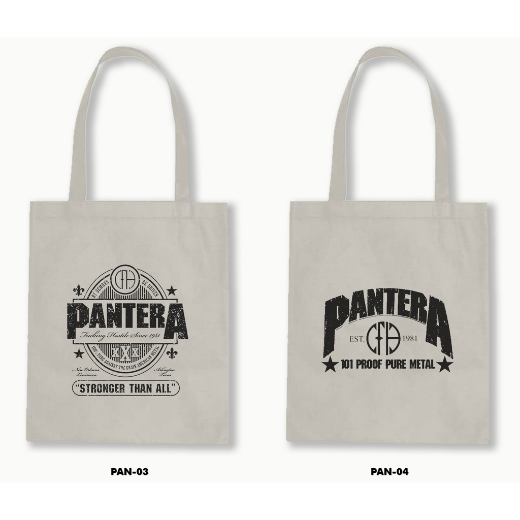 TOTE BAG BLACU - PANTERA