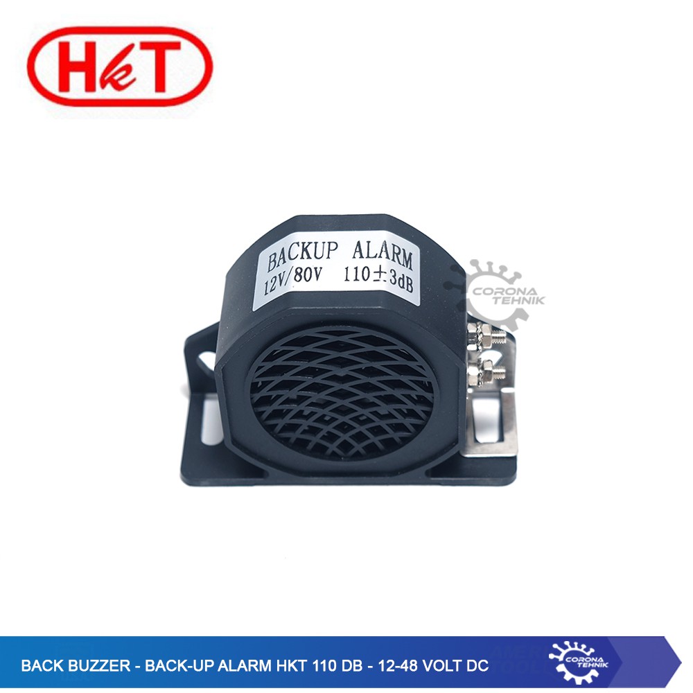 Back Buzzer - Back-Up Alarm HKT 110 dB - 12-48 Volt DC