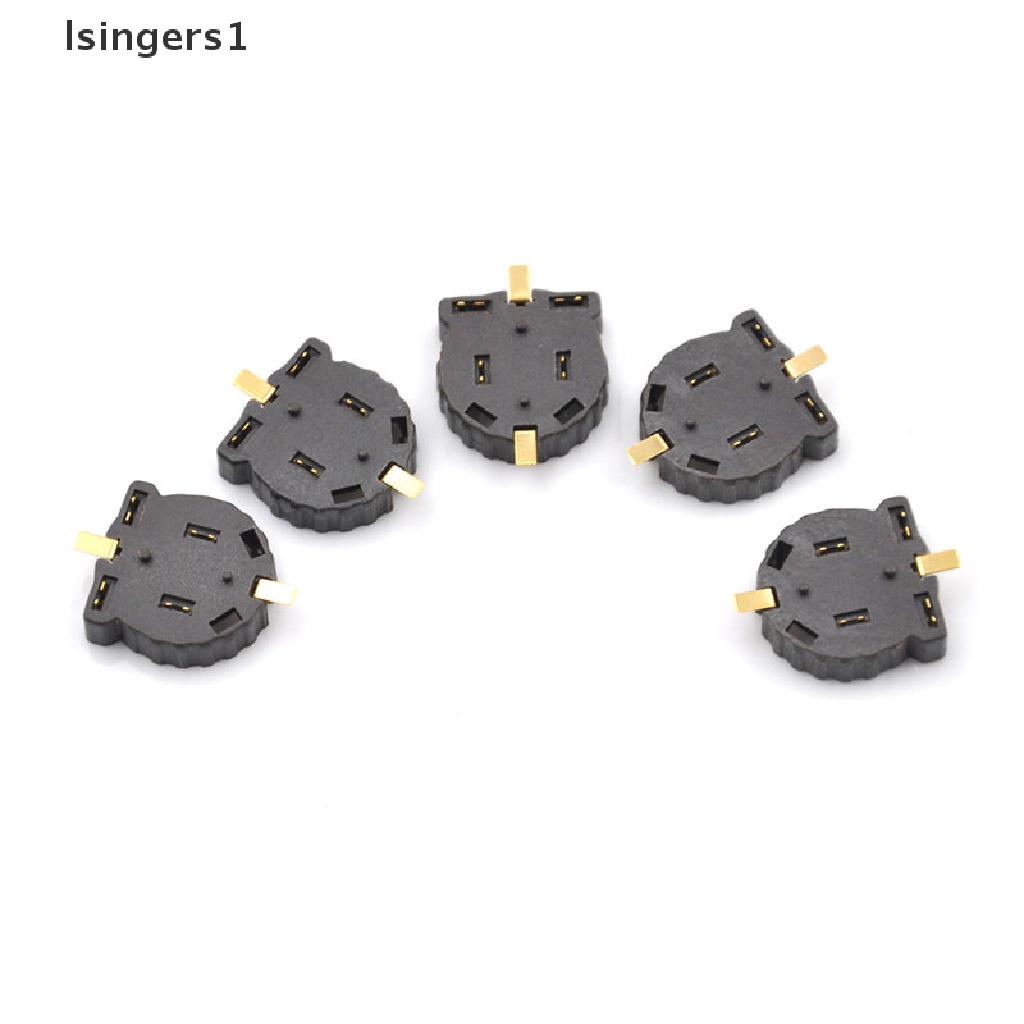 (lsingers1) 5pcs / set holder Baterai CR1220-2 CR1220 SMD 1220