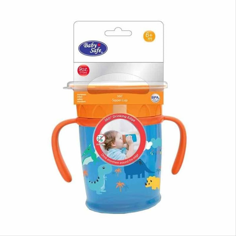 Baby Safe 360 Cup With Handle AP013 - Gelas Minum Anak