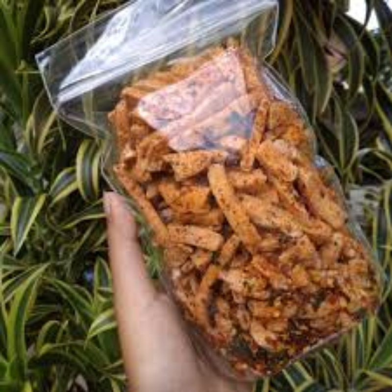 

Keripik Basreng Pedas Daun Jeruk
