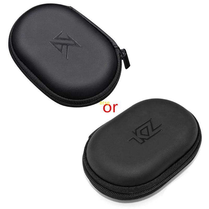 btsg KZ Earphone Bag Storage Box Original Earphones Holder Boxes USB Cable Wire Protective Case For KZ ZS10 ES4 ZSR ATR ED2 ZST Bags