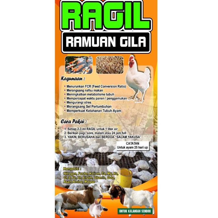 

[KODE NDD9A] RAGIL (ramuan gila) 500-1000 ekor