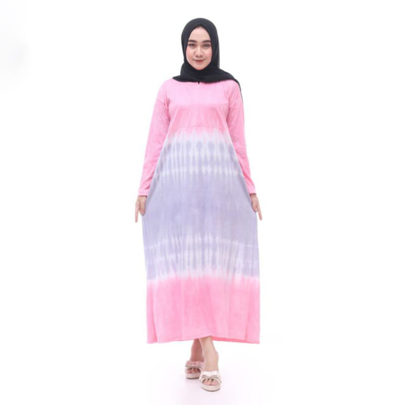 LONGDRESS Daster Lengan Panjang (Batikpekalongan) Busui Bahan Kaos Adem