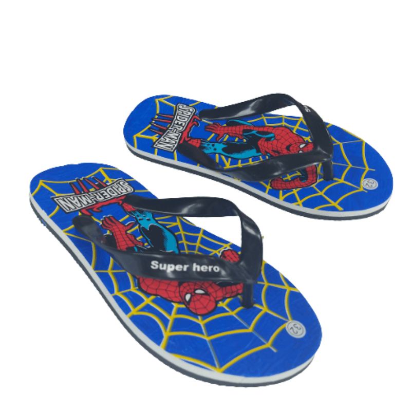 Sandal Jepit Anak Laki Laki Spiderman