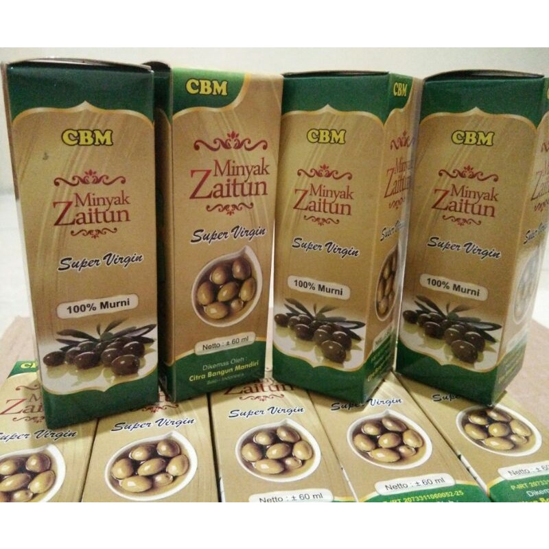MINYAK ZAITUN SUPER VIRGIN 100% CBM 60 ML