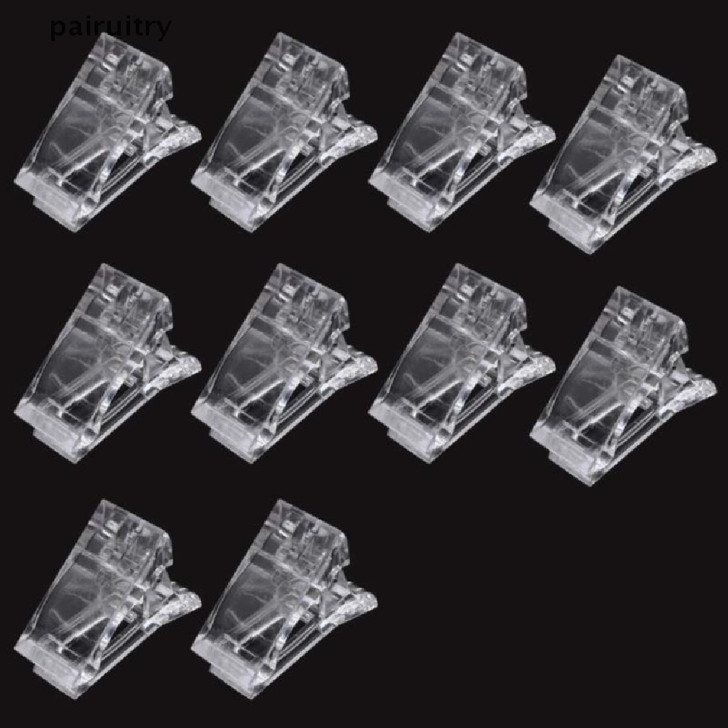 Prt 5pcs Klip Penjepit Extension Kuku Poly Builder Gel DIY PRT