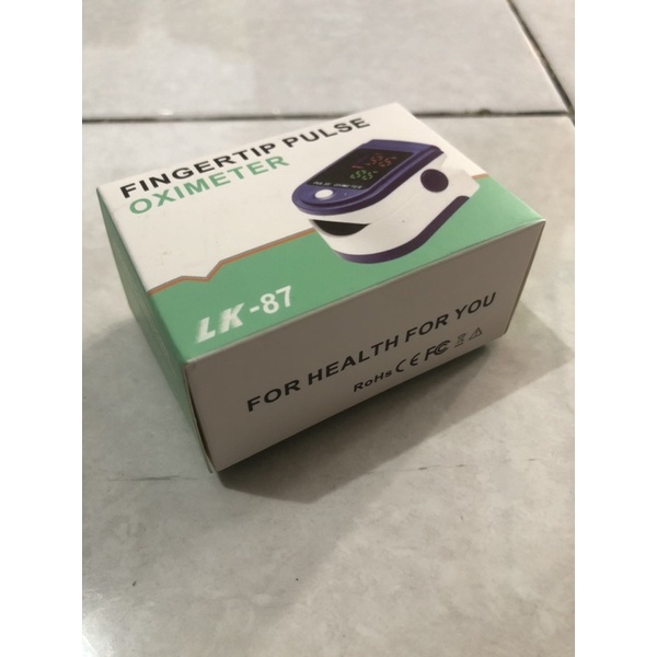 FINGER PULSE OXI METER OXIMETER LK-87 untuk Saturasi bukan omron