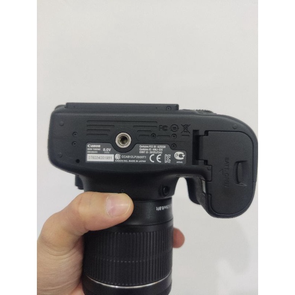 Canon 70D Kit 18-55 STM Second Like new