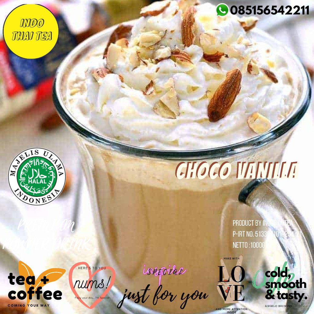 

Powder Minuman Rasa Choco Vanilla 1kg 1000gr / Bubuk Minuman Original Premium