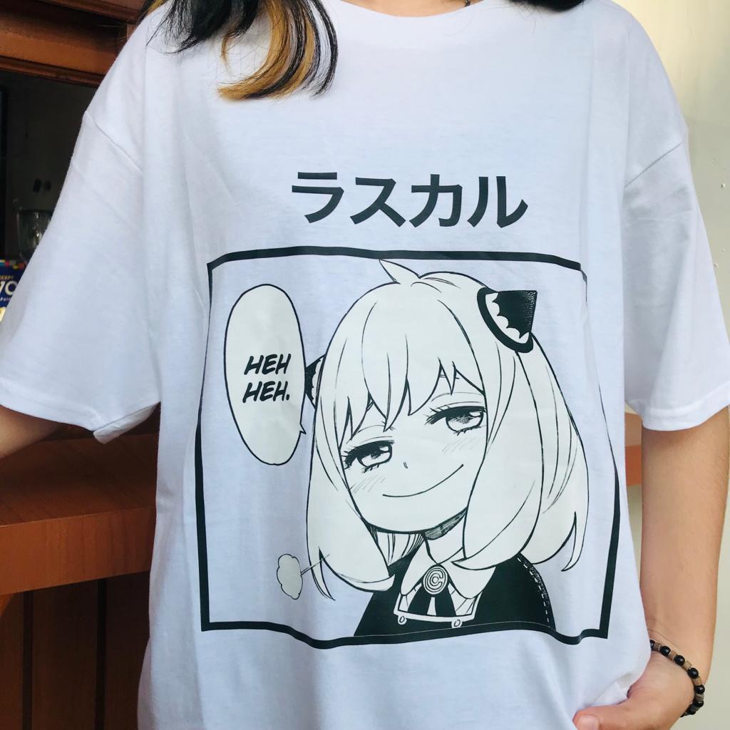 Tshirt Anya Cute Laugh Anime Manga SPY x Family Premium Unisex