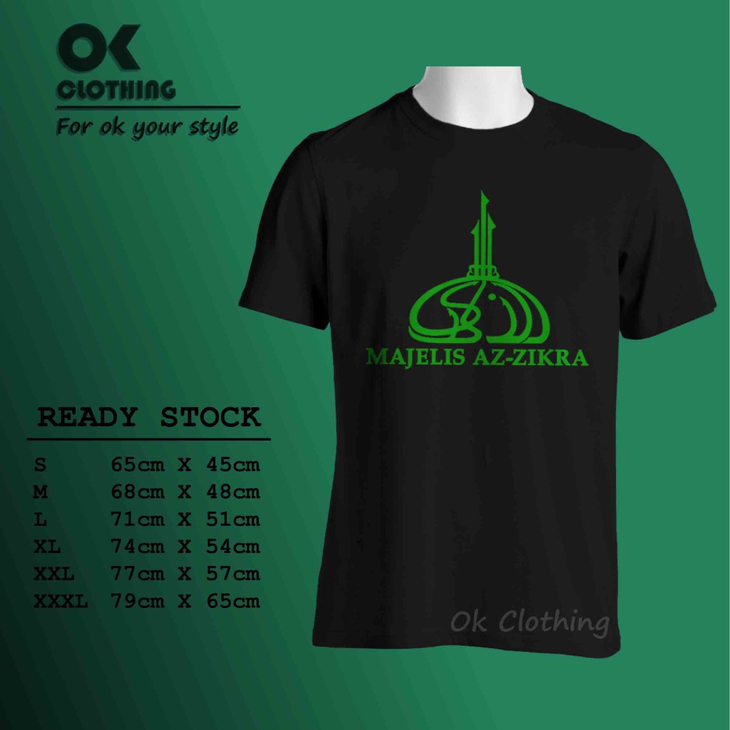 Kaos Az-Zikra Baju Islami T-shirt Muslim