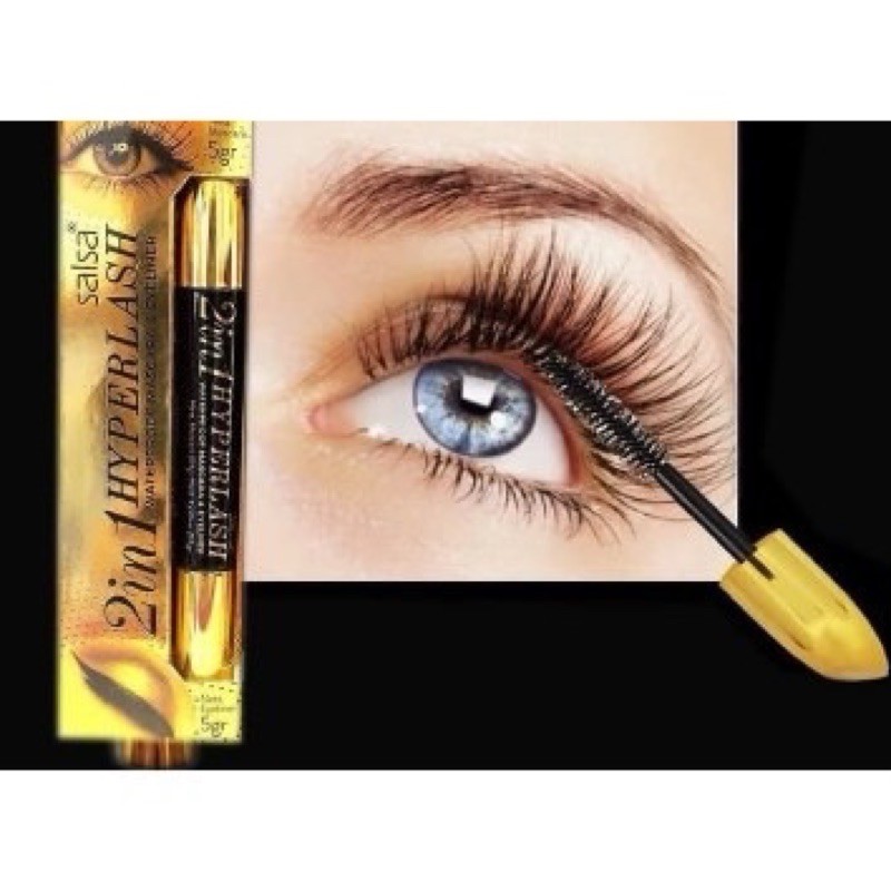 MASCARA 2IN1 SALSA WATERPROF