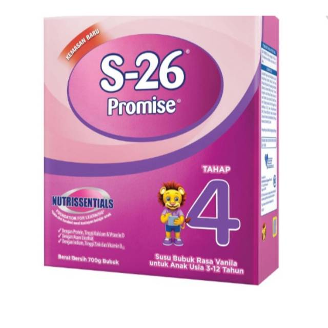 

S26 Promise 4 Vanila Box 700gr