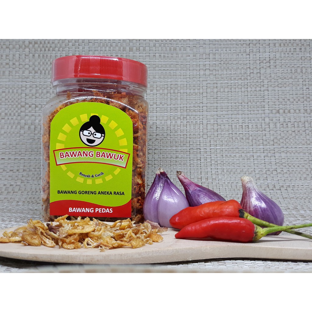 

Bawang Goreng "Bawang Bawuk" - Original Pedas