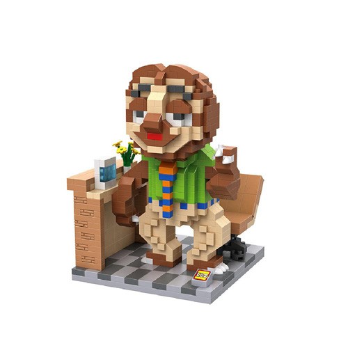 Loz Lego Nano Block Zootopia Flash Slothmore