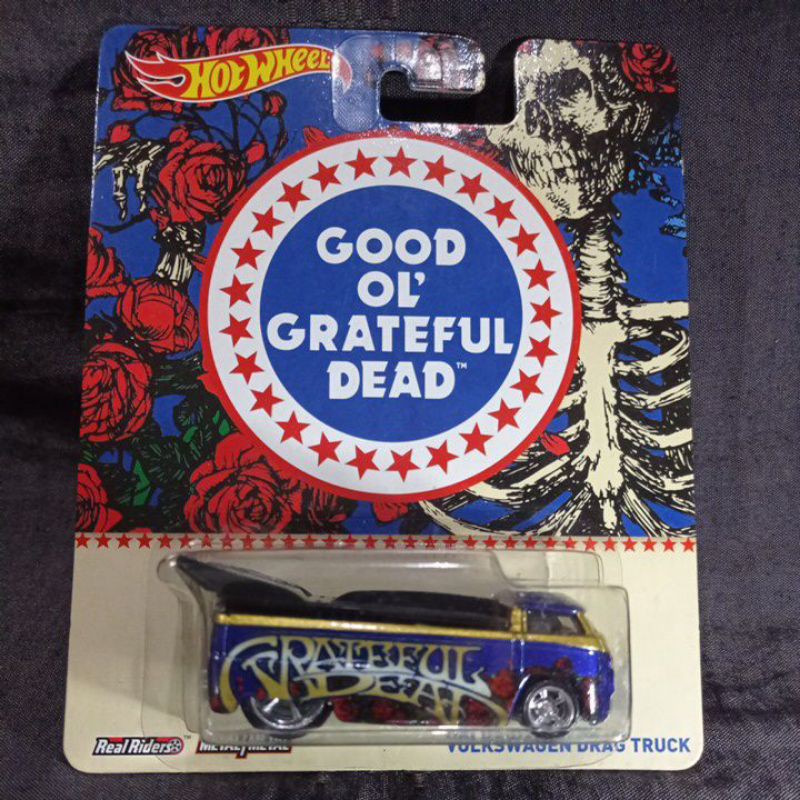 hotwheels volkswagen drag truck good ol grateful dead