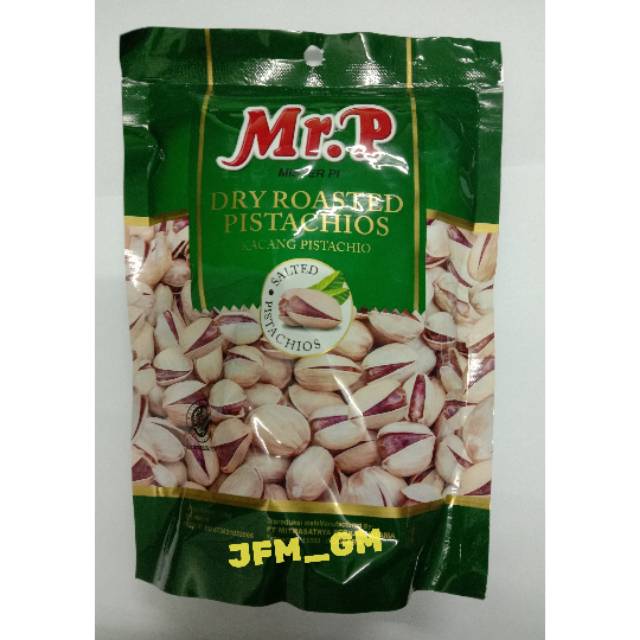 

MR. P DRY ROASTED PISTACHIOS 130GR / KACANG PISTACHIO MURAH / CEMILAN PISTACHIOS