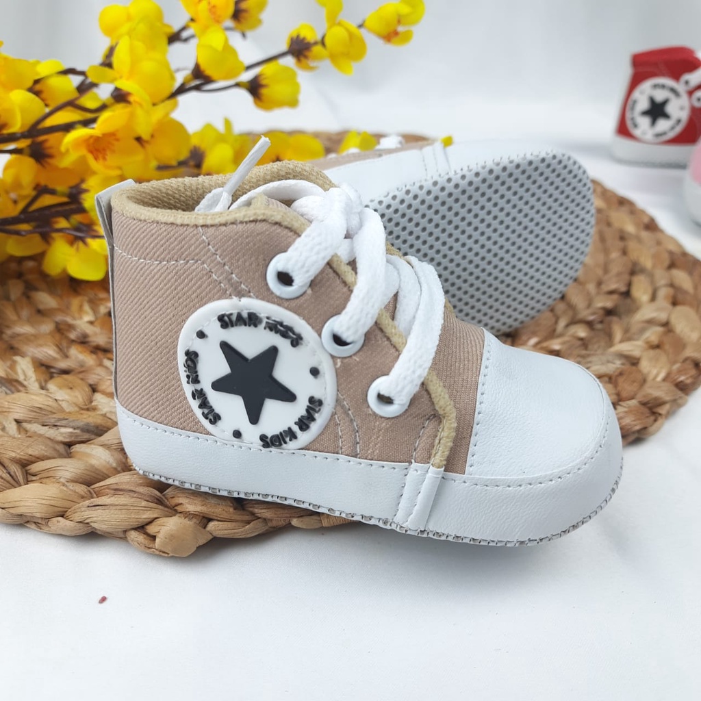 mandirishoestore-[PILIH WARNA] SEPATU PREWALKER ANAK 0-12 BLN TALI FPY04