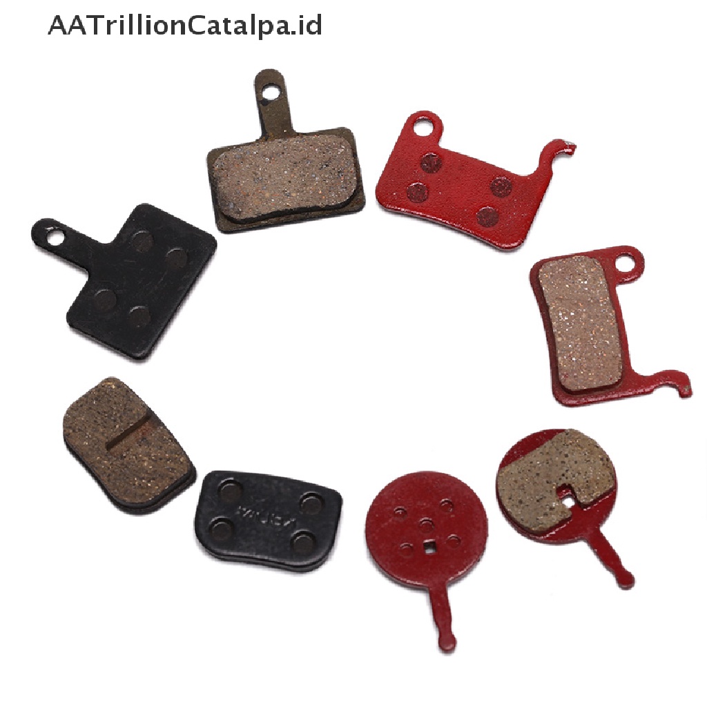 Aatrillioncatalpa 1 Pasang Kampas Rem Cakram Sepeda Bahan Semi Metal Resin