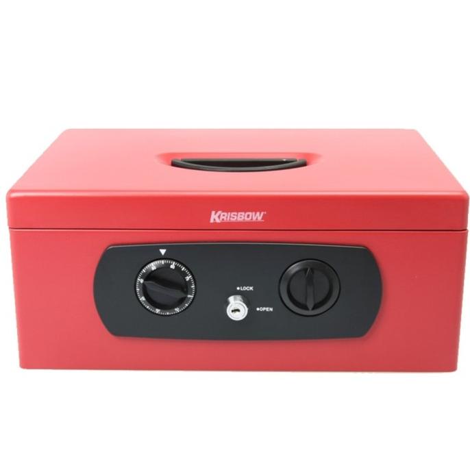 

Office & Stationery | Document Organizer | Krisbow Cash Box- Merah | Best Seller