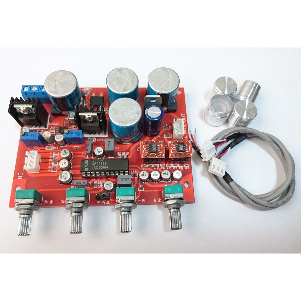Tone Control LM1036 with Dual OPAMP OP275