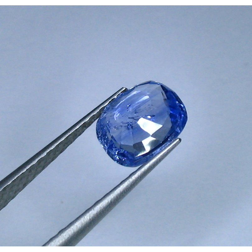 Certified Cushion VS 1.97ct 7.9x6.9x3.5mm Heated Only Natural Blue Sapphire, Ceylon Srilanka SH130