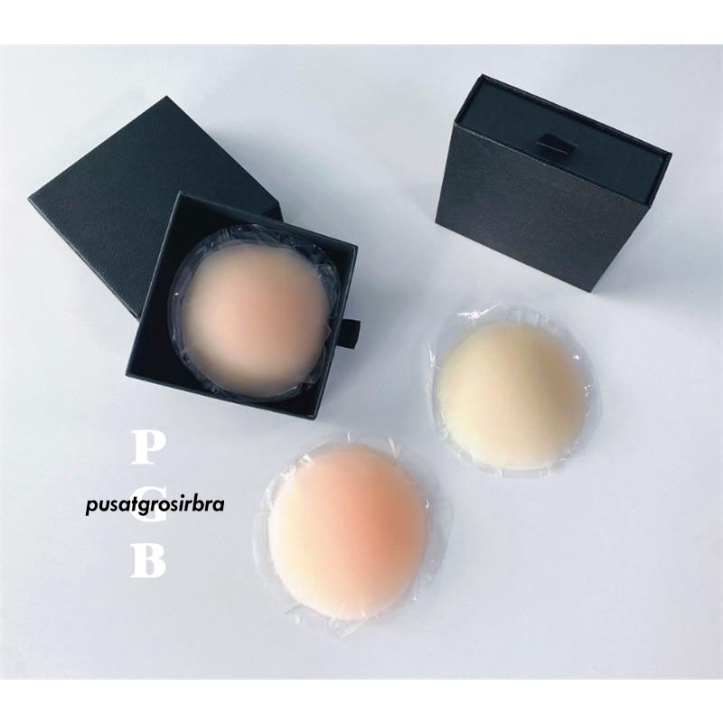 Jual 1 PAIR XXL Matte Finish Silicone Seamless Nipple Cover Pasties