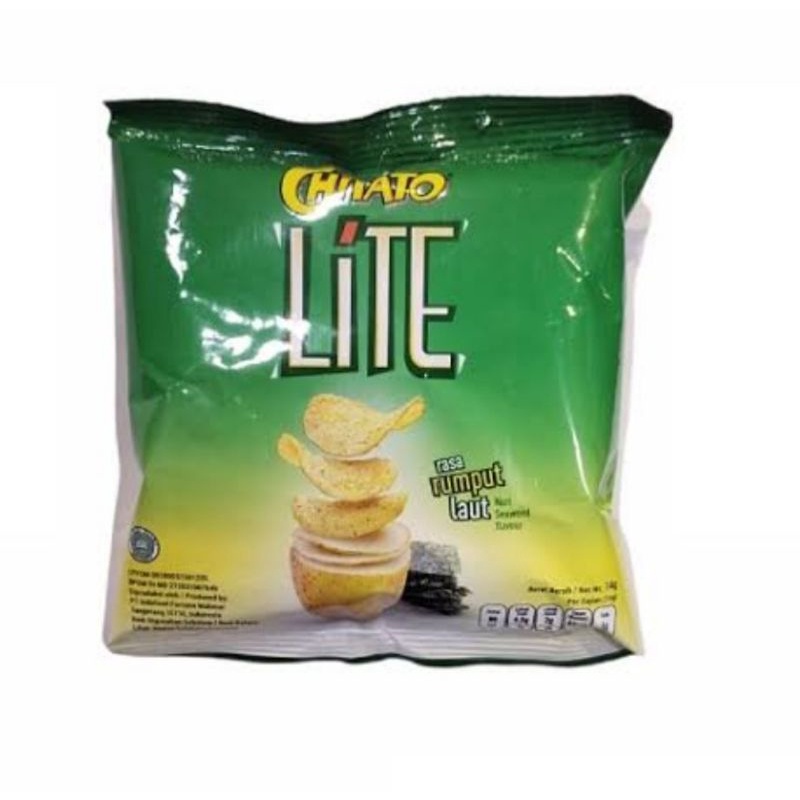 

Keripik kentang Chitato Lite rumput laut 14gr