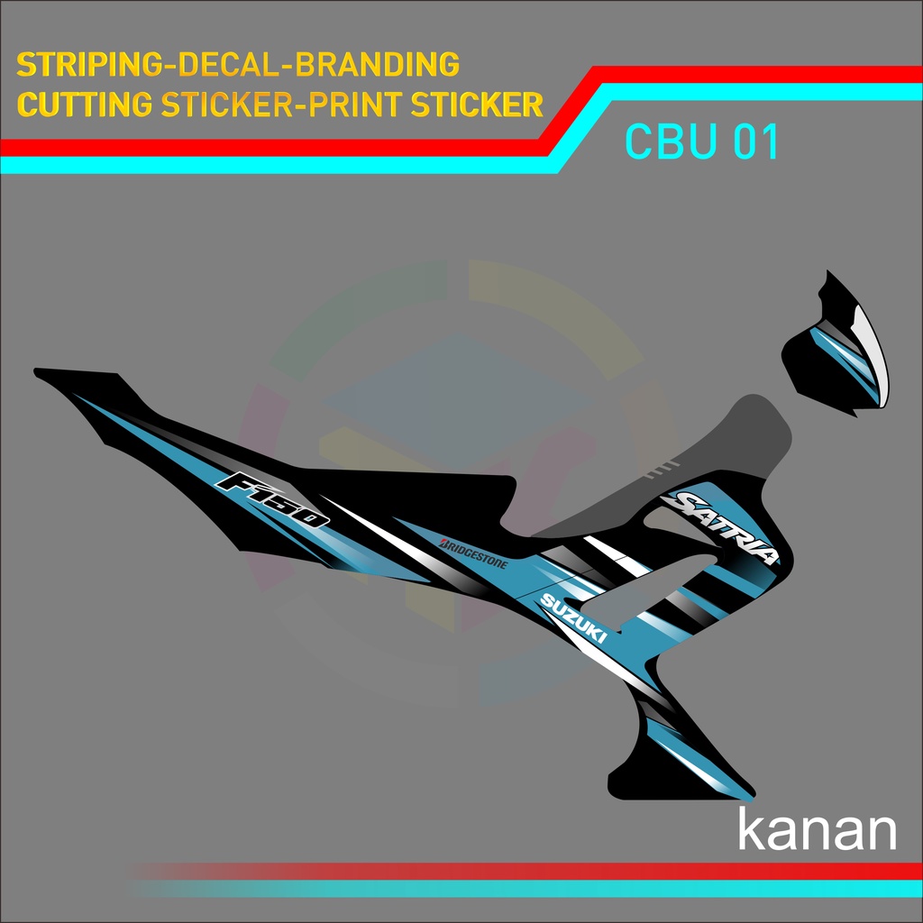 STRIPING SATRIA FU CBU 01