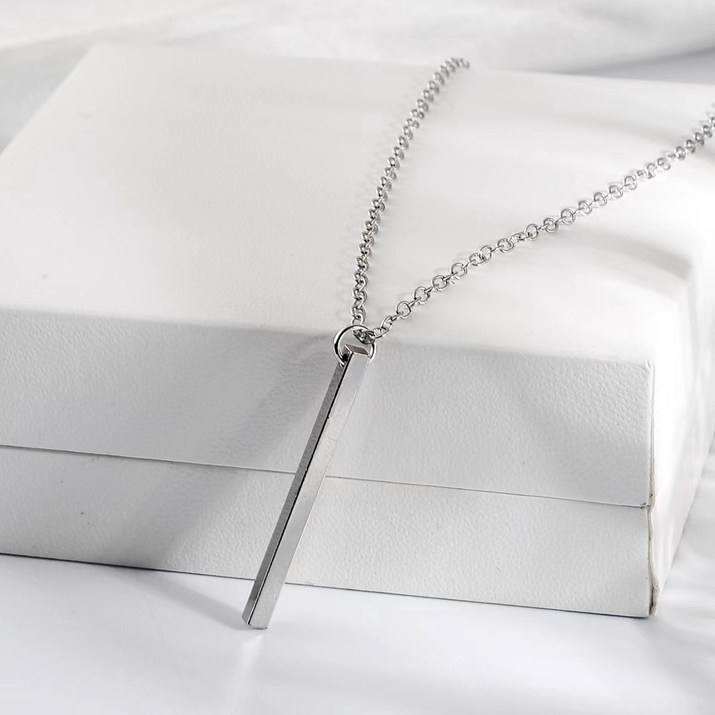Kalung Wanita Titanium Liontin Panjang Necklace Fashion
