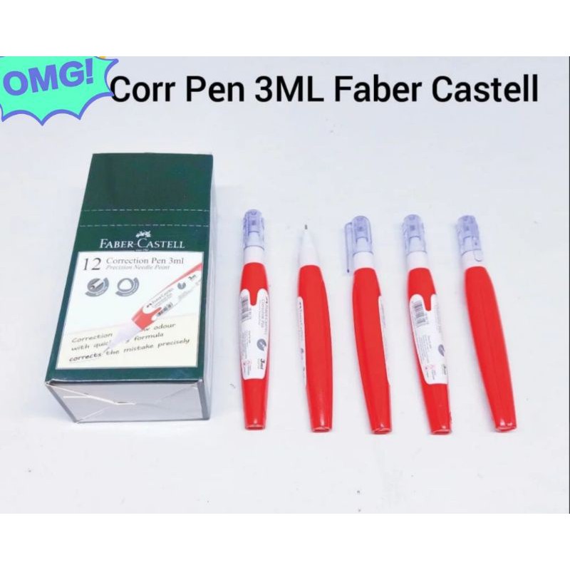 

correction pen 3 ml faber castell tipe x murah