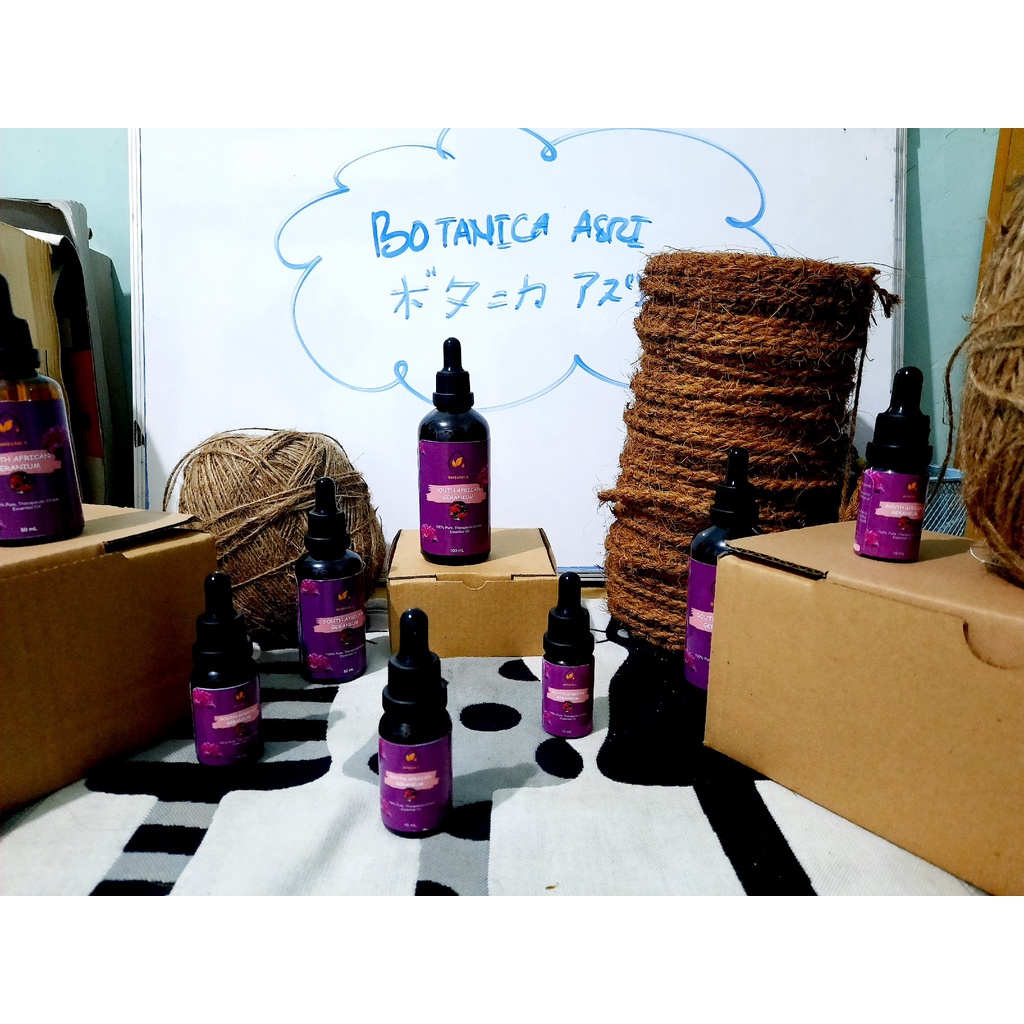 Botanica South African Geranium Essential Oil 100% Pure Original 500 mL - Therapeutic Grade/Food Gra