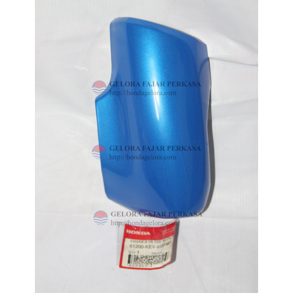 TUTUP SHOCK DEPAN PINGGIR BAGIAN KANAN ( 61200KEV650FMP )