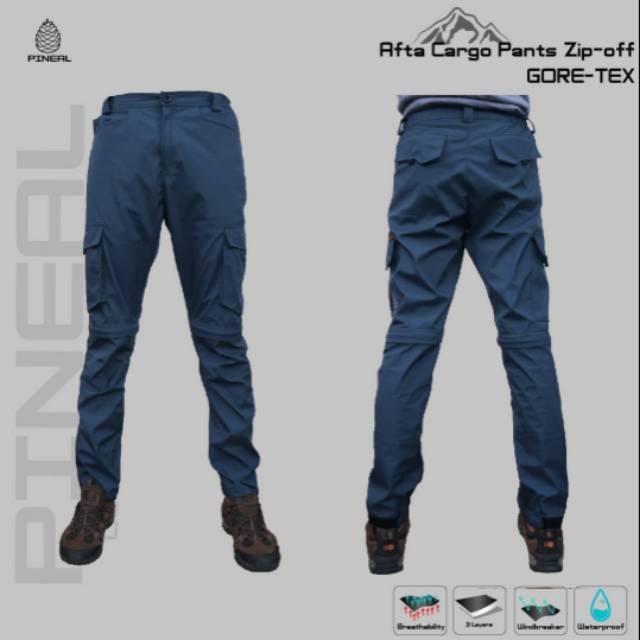 Celana gunung gore-tex premium shell Pineal outdoor