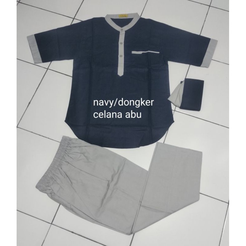 setelan koko anak laki-laki model kurta