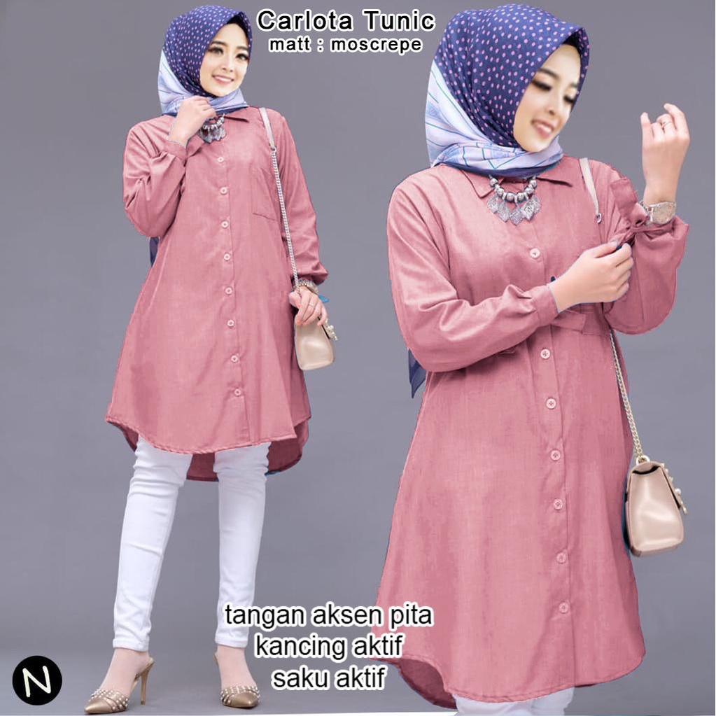 CTN Baju muslim Tunic CARLOTA best seller