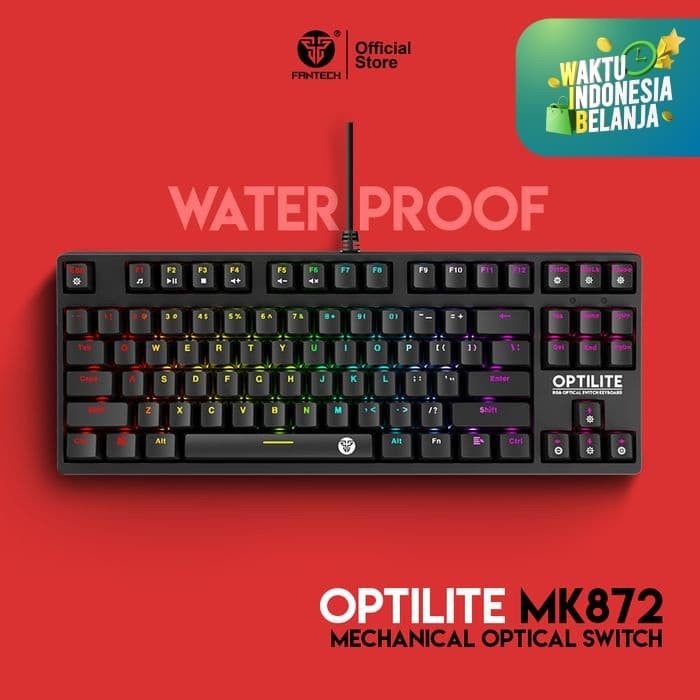 Fantech MK872 Optilite RGB Mechanical Optical Switch Keyboard Gaming