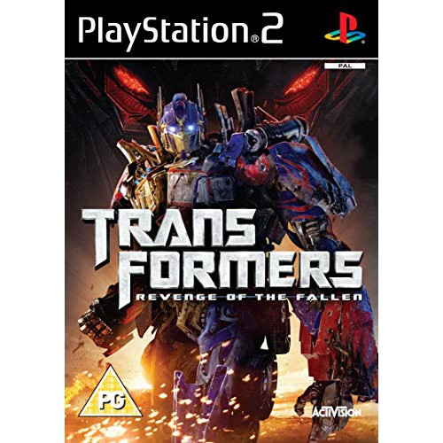 DVD Kaset Game PS2 Transformers Revenge of the Fallen