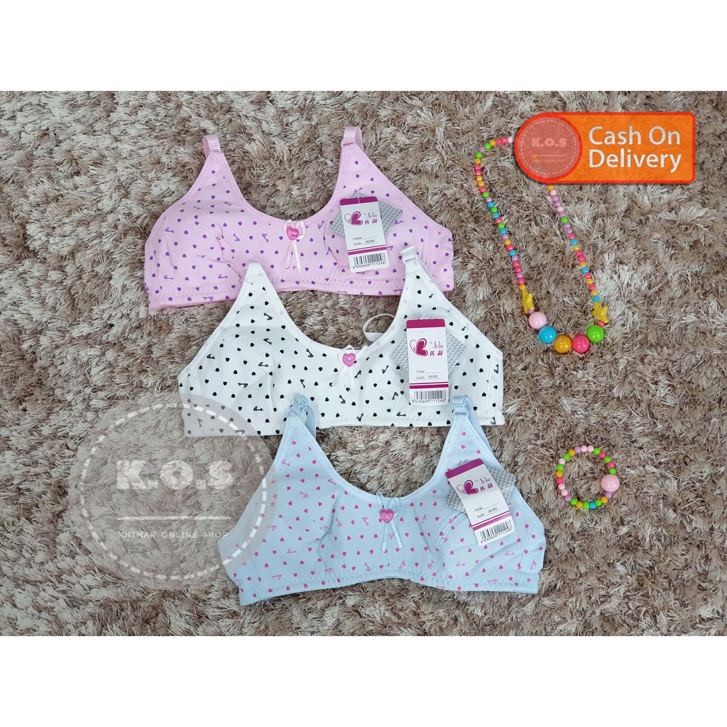 Bh/Bra pelajar/minisetbra remaja tanpa busa