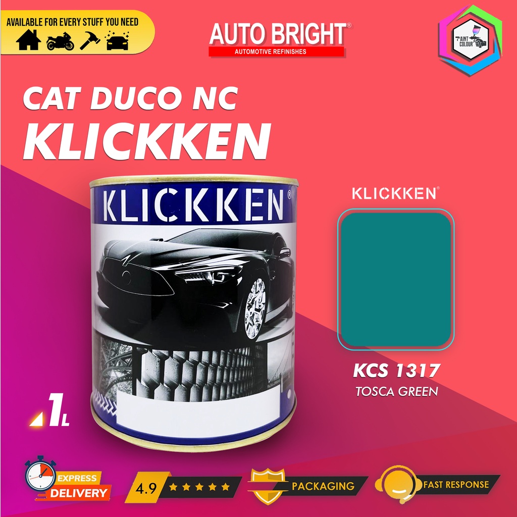 Cat Klickken Automotive Refinishes - Tosca Green KCS 1317