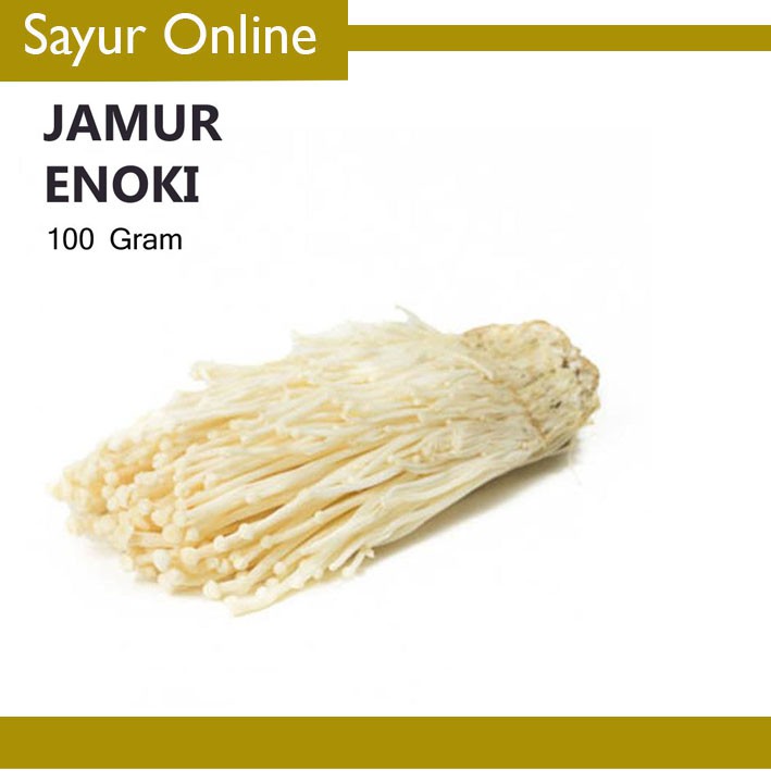 

[SayurOnline] JAMUR ENOKI [100g]