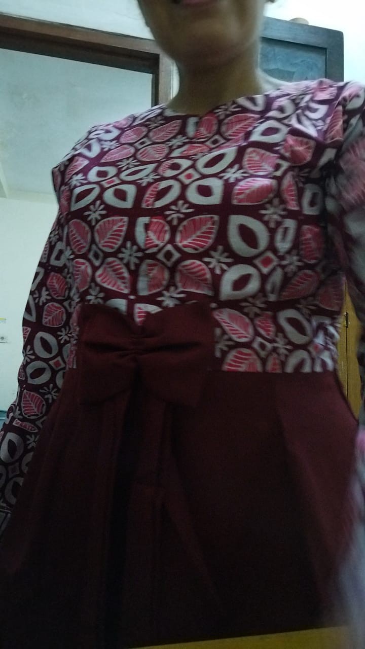Batik Wanita Kekinian Santika Blouse Modern Dan Stylist